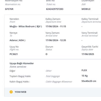 Pegasus Rötar Yapıp Kontuarı Erken Kapatıyor Sonra Uçağa Almıyor