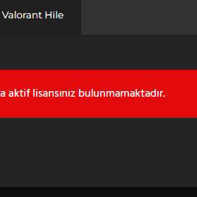 Xhanger Yazılım Lisans Süresi Gözükmüyor