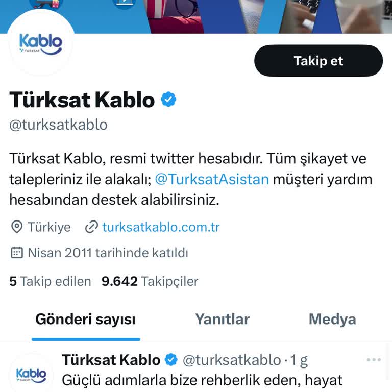 Kablo Net TÜRKSAT Kablo İnternet Kopması