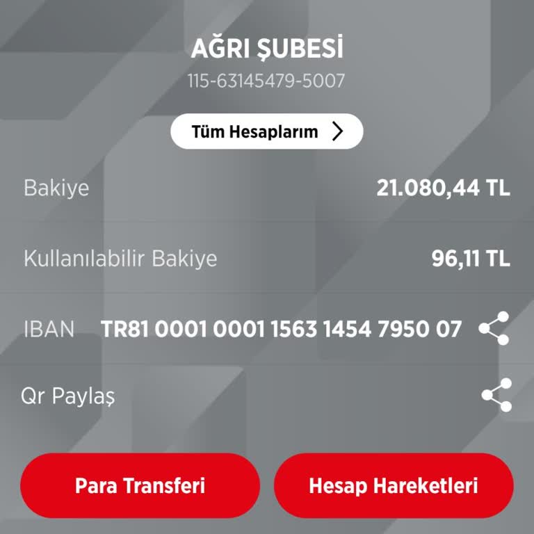 Ziraat Bankası Ziraat Hesabım Düzelmedi