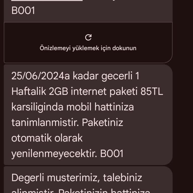 Türk Telekom Yanlışlıkla Yaptığım İşlemi İptal EDP Paramı İade Etmiyor