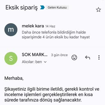 Eksik Ürün Cepte Şok
