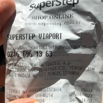 Viaport Asia SuperStep Çalışanın Saygısız Üslubu