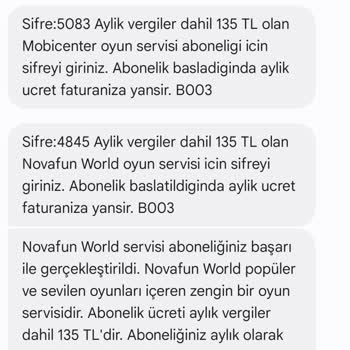 Vodafone Novafun World Oyun Şikayeti