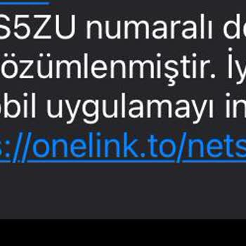 Netspeed Çözülmeyen Arızaya Çözüldü Diye Mesaj Atıyor