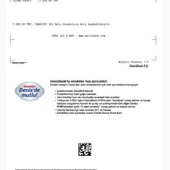 Denizbank ATM'si Parayı Çekmeme E Rağmen Hesaptan Çekildi Görünüyor.