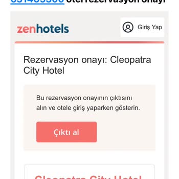 Zenhotels.com Rezervasyon Kabusu: Otelde Yer Yok, Param İade Edilmiyor!