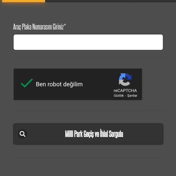 Milli Parklar HGS Tahsilat Sorunu