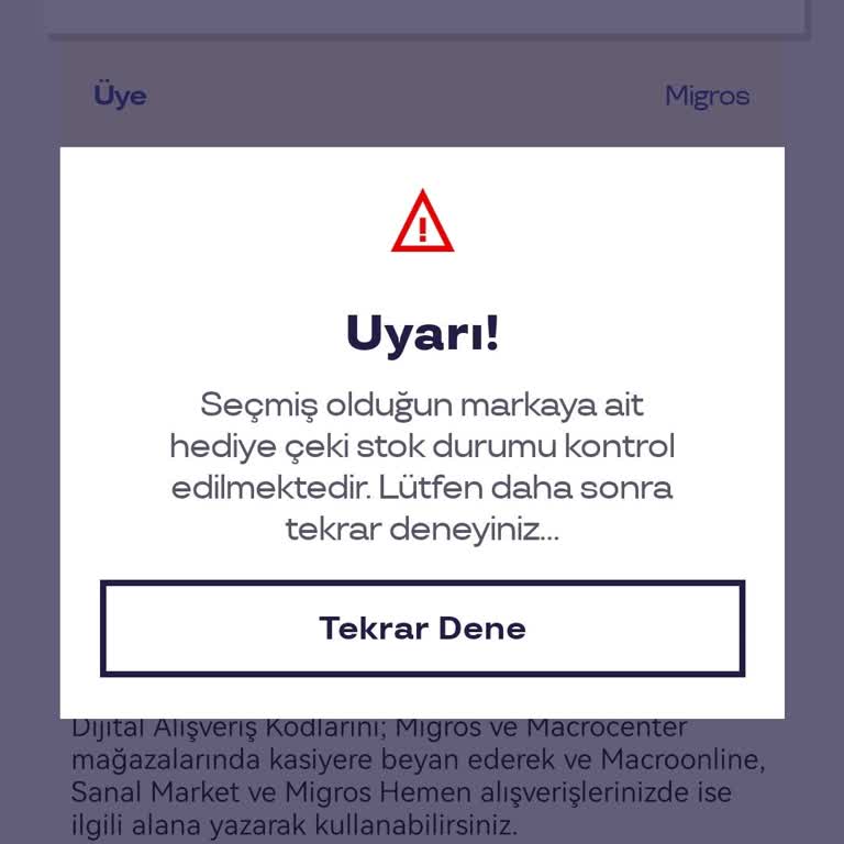 Pluxee Türkiye Hediye Çekleri Market Çeklerine Çevrilmiyor