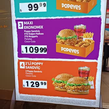 Popeyes Menü Ve Reklam Pişmanlığı