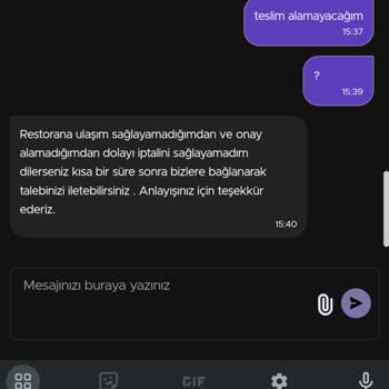 Getir Onaylanmadan Sipariş Ve Yanlış Adres Teslimat