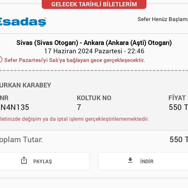 Obilet Pişmanlıktır!