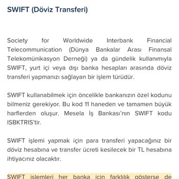 İş Bankası SWİFT İşlem Yavaşlığı