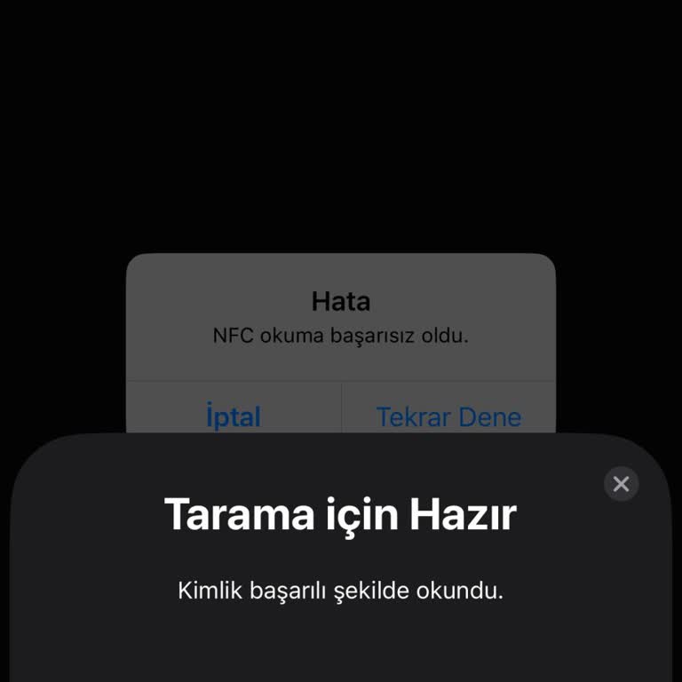 Albaraka Mobil NFC Hatası