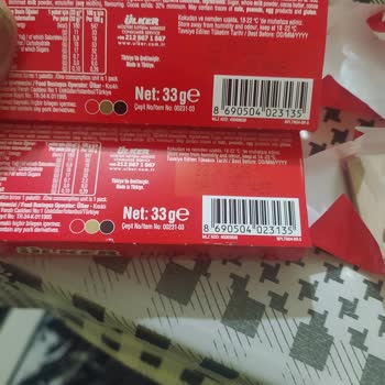 Ülker Bozulmuş Ürün Tarih Yeni Üretim Hatası