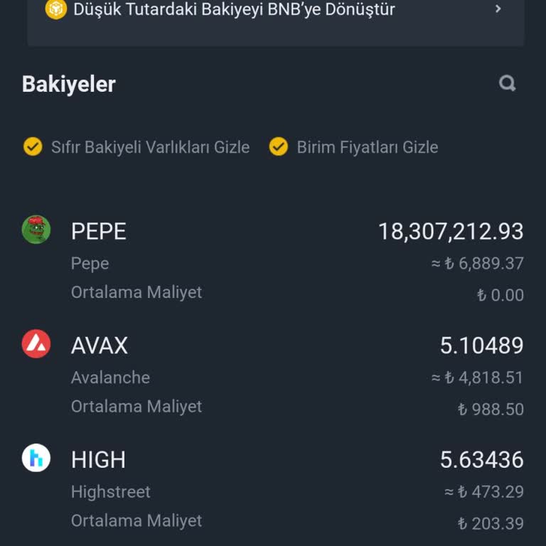 Binance TR Wawes Coin İşlem Sorunu Ve İade Talebi
