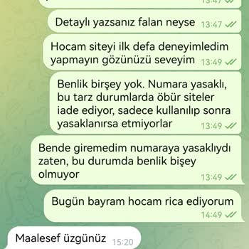 Onaytr.com Sanal Numara Servisi Paramı İade Etmedi