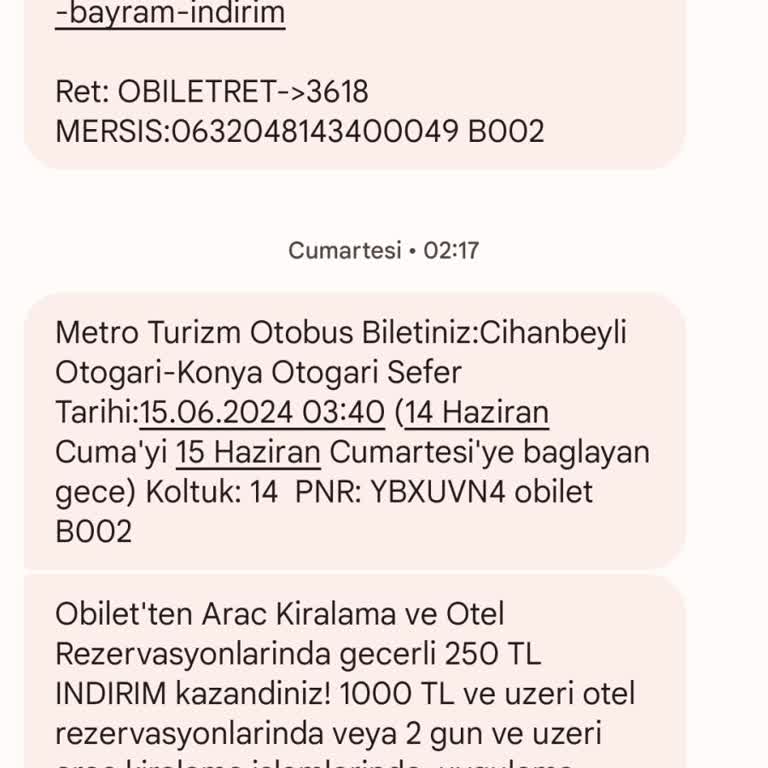 Obilet Sattığı Biletin Müşterinin Arkasında Durmuyor