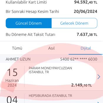 Macro Center Online Market Kart Dan Fazla Para Çekimi.