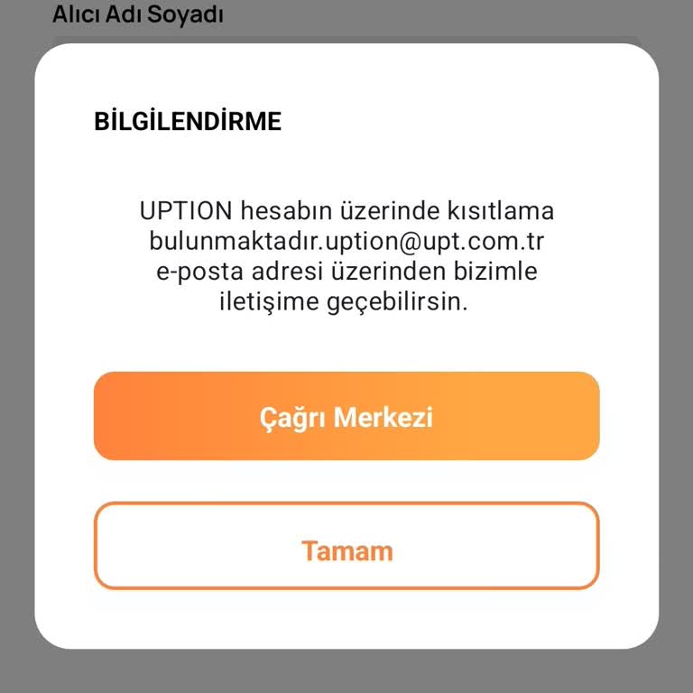 Uption Hesabım Sebepsiz Yere Kısıtlandı