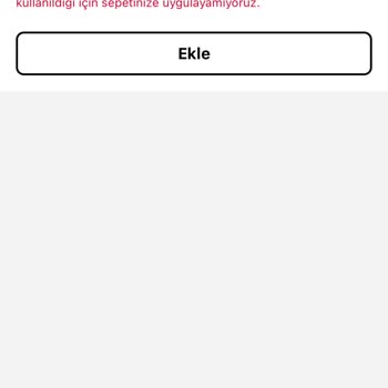 Sephora İndirim Kodu Hatası