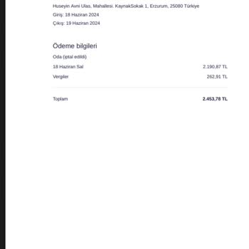 Hotels.com Müşteri Hizmetleri Eksiği Beceriksizliği Ve Mağdur Oluşum