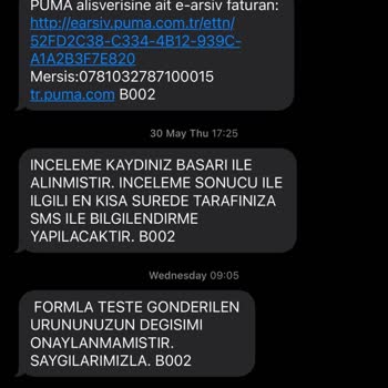 Puma Ayakkabı Yırtılması, Garanti Kabul Etmedi
