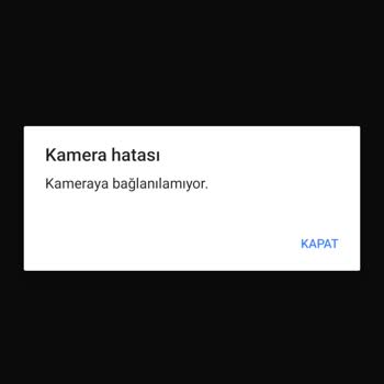 Reeder Kamera Ve Flaş Açılmıyor