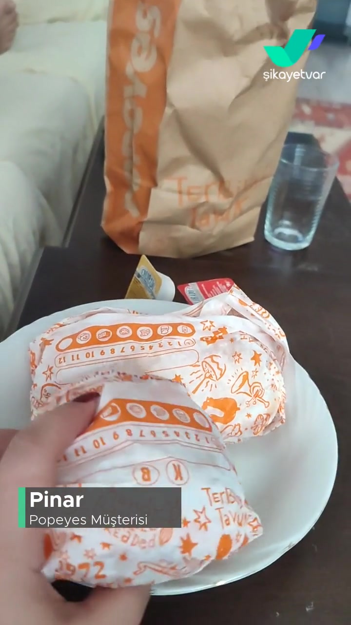 Popeyes Eksik Ürün Yollanması videonun kapak resmi