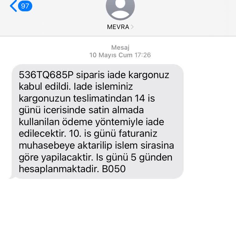 Mevra İade Ücretini Yatırmıyor