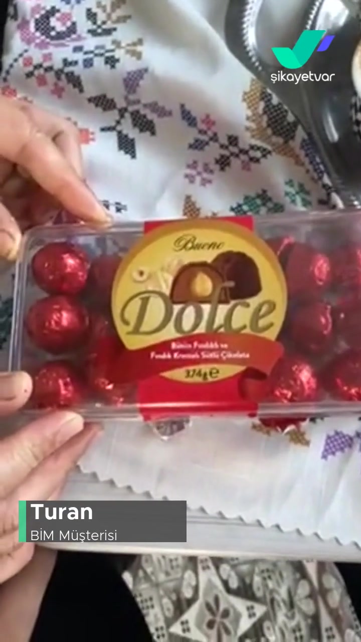 BİM Buono Dolce Çikolatanın İçinde Fındık Yok! videonun kapak resmi