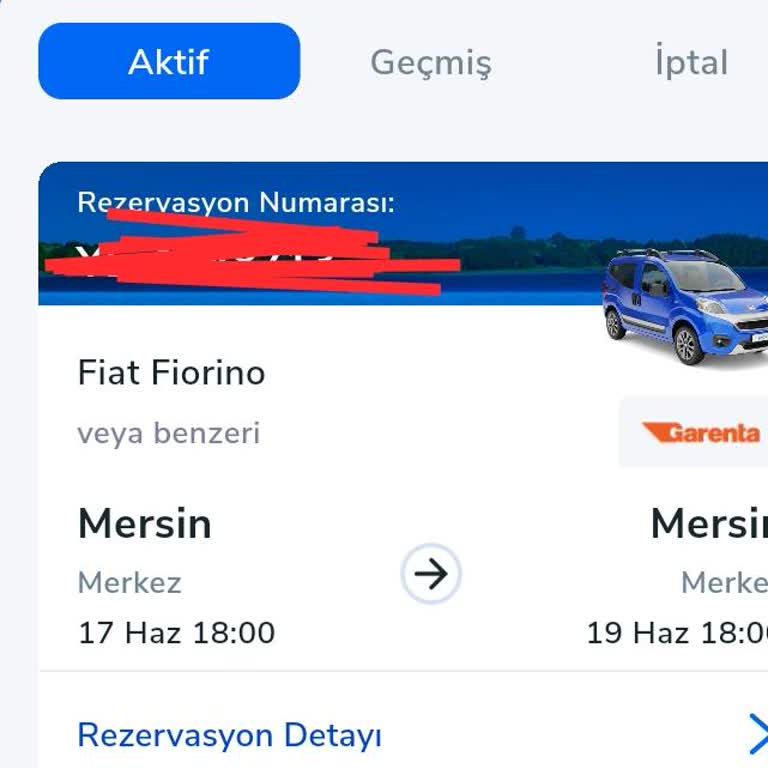 Garenta 800 Puanla Araç Veriyorken 1721 İle Araç Vermedi