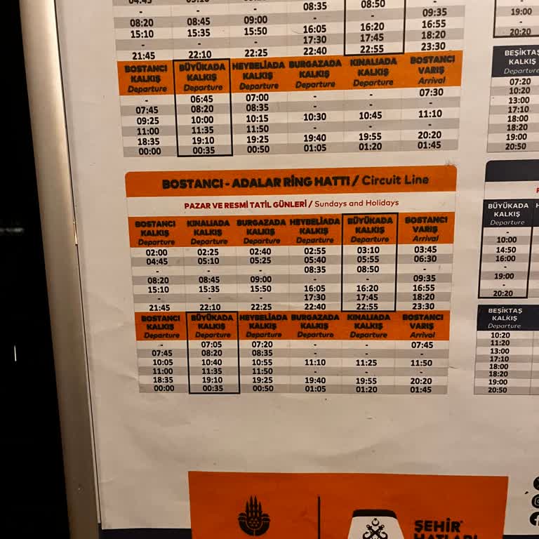 İBB - İstanbul Büyükşehir Belediyesi Şehir Hatları Tarife Şikayeti