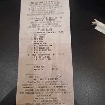Popeyes Personel İlgisizliği Ve Yanlış Ürün Hazırlama