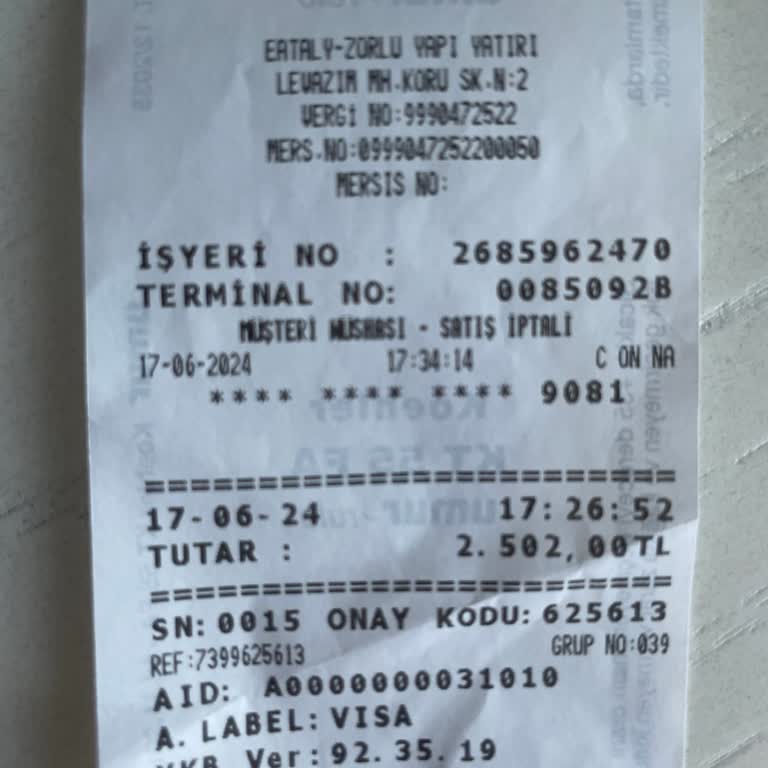 Eataly İstanbul Restoranın Kötü Hizmet Sistemi...