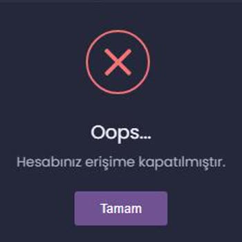 İtemSatış İtemsatis Hesabınız Erişime Kapatılmıştır
