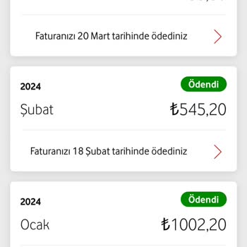Vodafone'dan Çifte Fatura Sorunu: İade Bekliyorum!