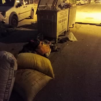 Sincan Belediyesi Çöp Tenekesi Sorunu
