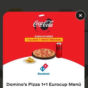 dahadaha.com Dahadaha Uygulamasındaki Domino's 1+1 Euro Cup Menü Yok Deniliyor