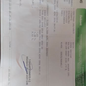 Garanti BBVA Hesabımdan Benim Adıma Kredi Çekilmiş