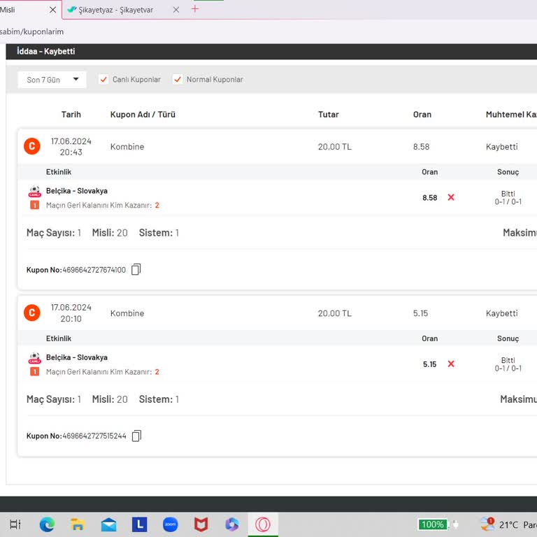 misli Belçika-Slovakya MS 2 Oynadım, Kazanmama Rağmen Kaybetti Gözüküyor