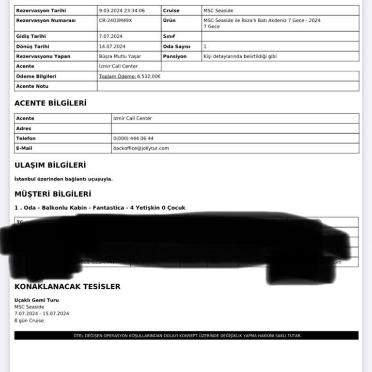 Jolly Tur, Vize Hizmeti Ve Müşteri Temsilcileri