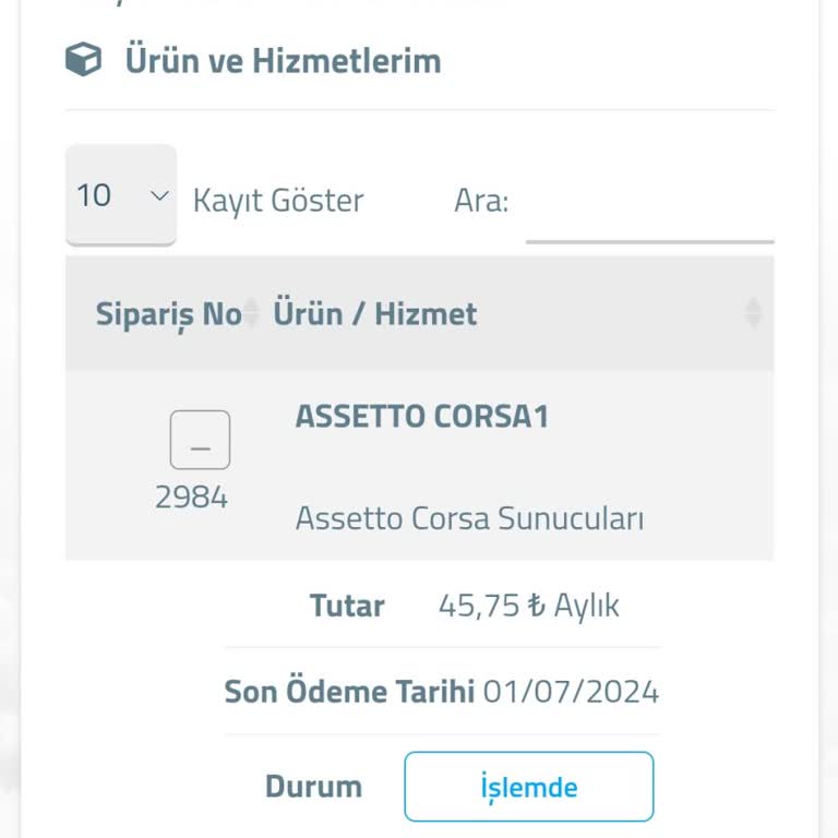 Order Bilişim Yetersiz Hizmet Ve Uzun Bekleme Süresi