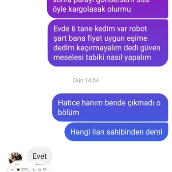 Sahibinden.com Dan Ürün Aldım.