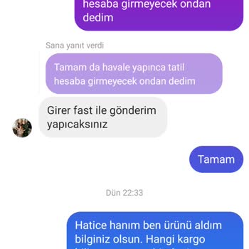Sahibinden.com Dan Ürün Aldım.