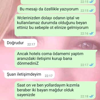 Hotels.com Hotels Firması İlgisizliği Ve Çözümsüzlüğü