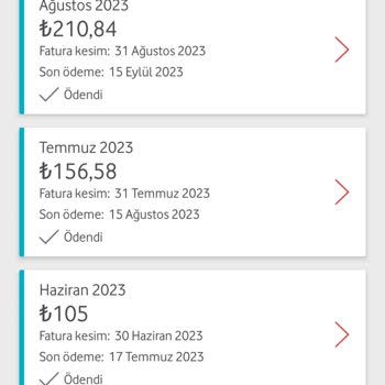 Vodafone Net Onaysız Taahhüt Paket Değişikliği