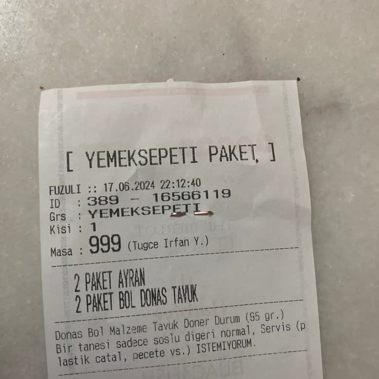 Donas Pişmanlıktır Kesinlikle Pişmanlıktır