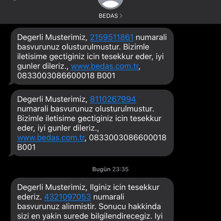 Bitmek Bilmeyen @Bedaş Sorumsuzluğu