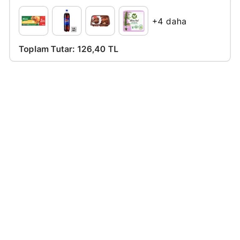 Migros Ürünüm Elime Ulaşmadan İptal Edildi